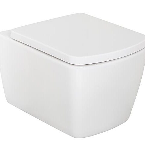 Combi-Pack Aldoma Wand-Tiefspül WC Spülrandlos Und WC-Sitz Aldoma Softclose