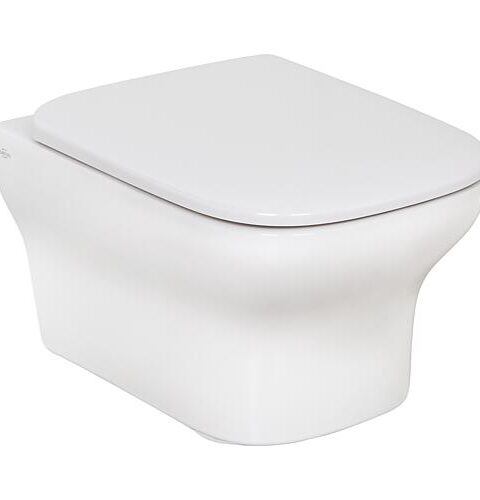 Combi-Pack Algama Wand-Tiefspül WC Spülrandlos Und WC-Sitz Algama Softclose