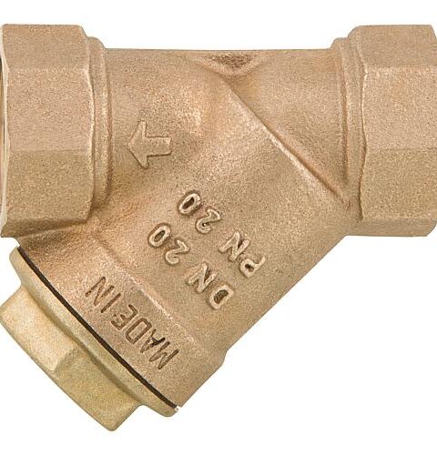 Schmutzfänger, Rotguss Mit Edelstahlsieb R 11/2″ (W2)