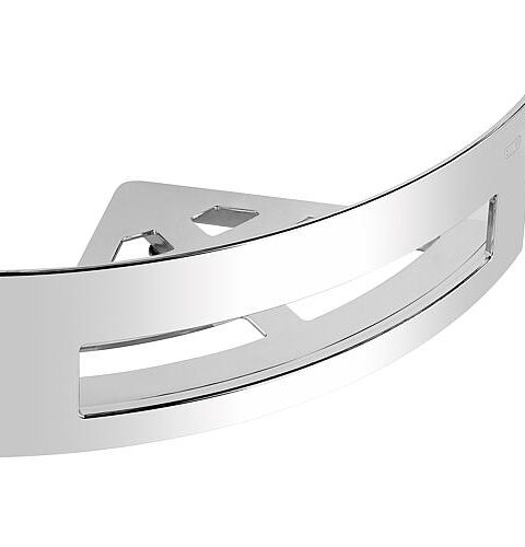 Eckwandkorb Emco System 2 Chrom, Indirekte Wandbefestigung