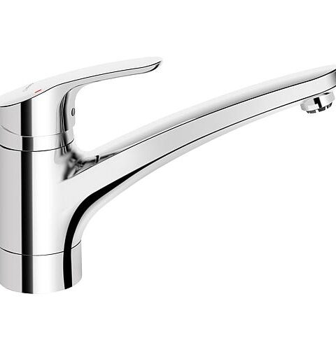 Spültischmischer Hansa Hansamix Schwenkauslauf Ausladung 203 Mm Chrom