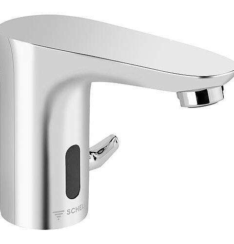 Waschtischmischer Schell MODUS E HD-M Ausladung 120 Mm Chrom Mit IR-Sensor Batteriebetrieb