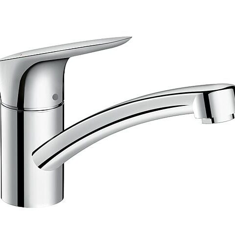 Spültischmischer Hansgrohe Logis 120 Schwenkauslauf Ausladung 202 Mm Chrom