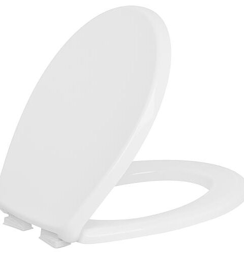 WC-Sitz Nemo, Weiß, Aus Duroplast, Softclose