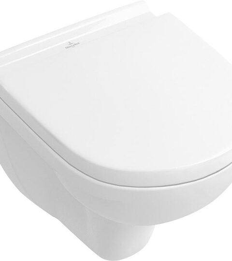 Combi-Pack Villeroy & Boch O.Novo Wand-Tiefspül-WC Compact + WC- Sitz Softclose,weiß
