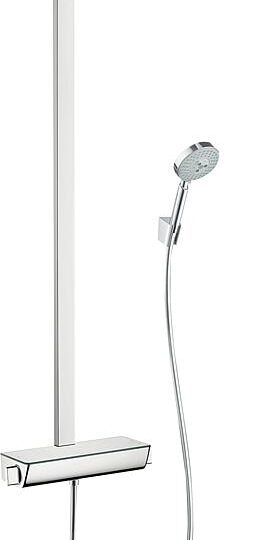 Brause-System Hansgrohe Raindance Select 360 Handbrause, Kopfbrause 360×190 Mm Und Thermostat Chrom