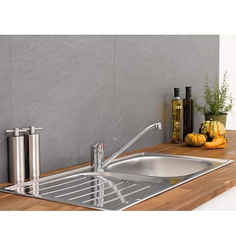 Spültischmischer Rumba II ND Schwenkauslauf Ausladung 227 Mm Verchromt