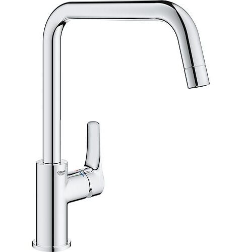 Spültischmischer Grohe Eurosmart Schwenkauslauf Ausladung 228 Mm Chrom
