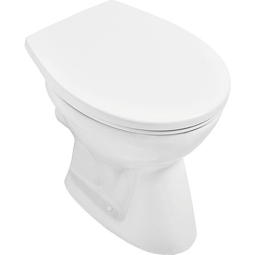 Stand-Tiefspül-WC Villeroy & Boch NEWO Spülrandlos, Abgang waagerecht