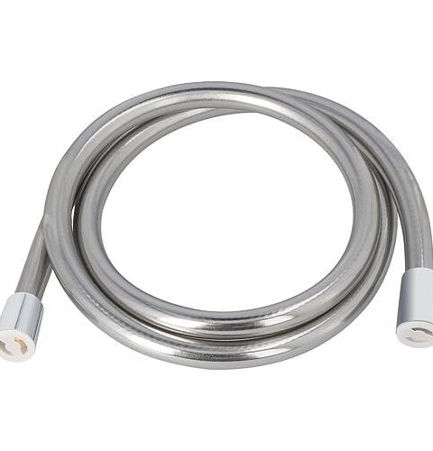 Brauseschlauch Silverline DN15-1600 Mm Silber-hochglänzend Beidseitiger Drehwirbel