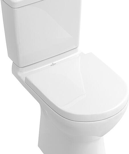 Tiefspül-WC Villeroy & Boch O.Novo Spülrandlos Für Kombination, Weiß, Abgang Waagrecht, BxHxT:360x400x670mm