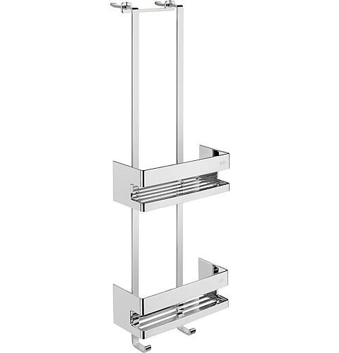 Türetagere Emco System 2 Chrom, Mit 2 Wandkörben