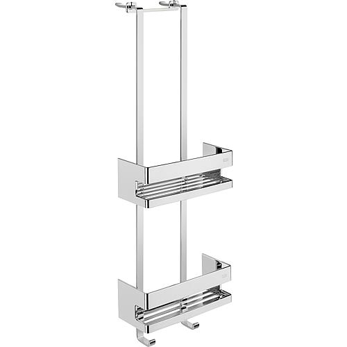 Türetagere emco system 2 chrom, mit 2 Wandkörben
