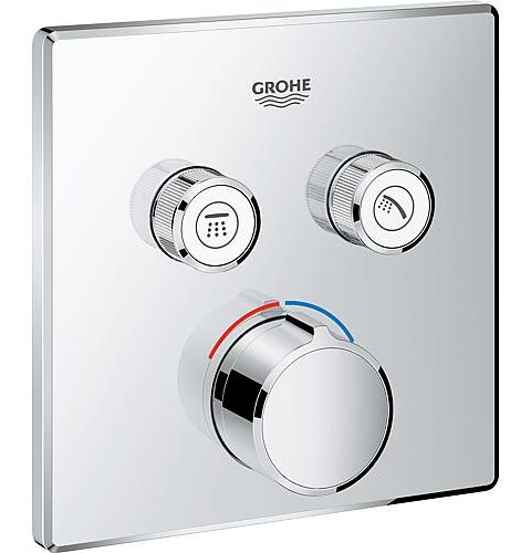 UP-Mischer Grohe SmartControl Chrom Mit 2 Absperrventilen