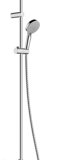 Brause-System Hansgrohe 200 Vernis Blend Reno Handbrause + Kopfbrause Ø 205 Mm Chrom