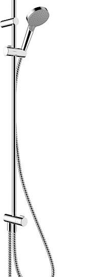 Brause-System Hansgrohe 230 Vernis Shape Reno Handbrause + Kopfbrause 230 X 170 Mm Chrom