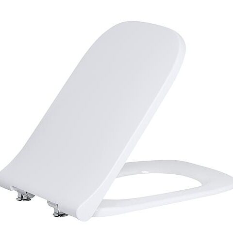 WC-Sitz Geberit Smyle Square Weiß, Softclose, QuickRelease Schmales Design