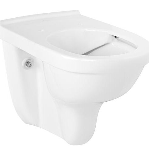 Wand-Tiefspül-WC Villeroy & Boch ViCare, 360x405x595mm, Spülrandlos, Erhöht (6cm), Weiß