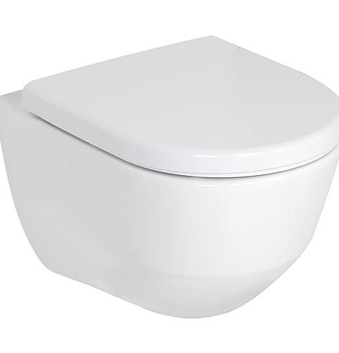 Wandtiefspül-WC Laufen Pro 360x340x530 Mm, LCC, Spülrandlos, Weiß