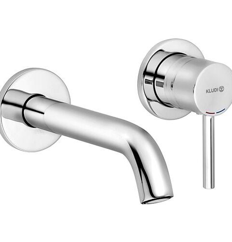 Wand-Waschtischarmatur Kludi Bozz Ausladung 230 Mm, Chrom