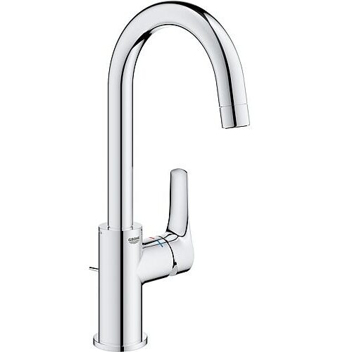 Waschtischmischer Grohe Eurosmart L-Size Ausladung 140 Mm Chrom Mit Ablaufgarnitur