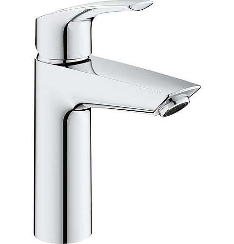 Waschtischmischer Grohe Eurosmart M-Size Ausladung 121 Mm Chrom Push-open Ablauf
