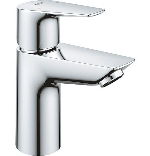 Waschtischmischer Grohe BauEdge S-Size Ausladung 93 Mm Chrom Push-Open Ablauf