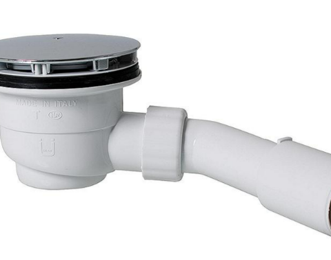 Brausewannen-Ablauf Mit Ablaufrohr 50/40 Ablaufloch 90 Mm