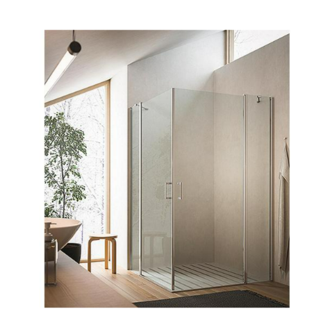 Eck-Duschkabine Eloa 2.0 880-895 X 880-895 X 1950 Mm, 6 Mm Glas, 2 Drehtüren