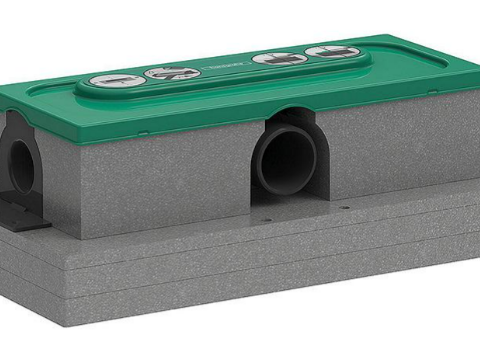 Hansgrohe UBox Universal Grundkörper F. Duschrinne, Für Flache Installation