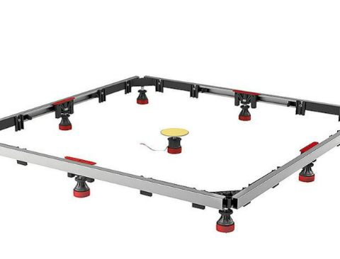 Mepa Montagerahmen SF Rechteck 120/120 Universal Für Stahl, Acryl, Mineralguss. Ref: 150182