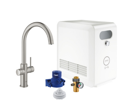 Grohe Blue Professional C-Auslauf 31323 Supersteel