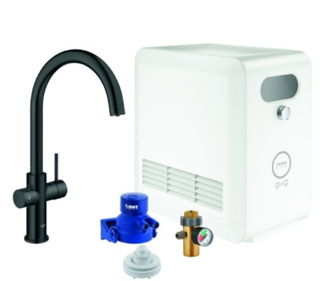 Grohe Starterkit Grohe Blue Professional 31323_2 C-Auslauf BT/WIFI Velvet Black