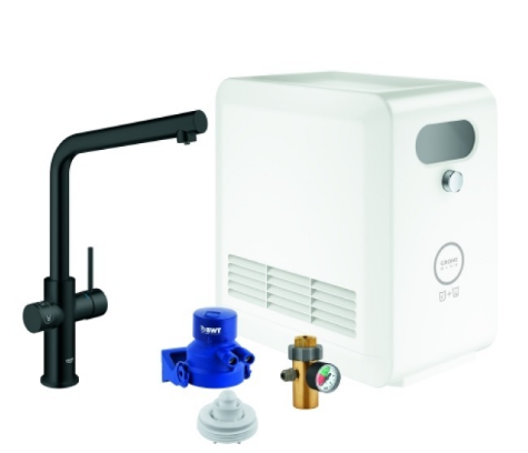 Grohe EHM-Set Grohe Blue Professional 31347_3 L-Auslauf BT/WIFI Velvet Black